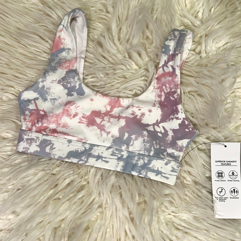 Glyder Splendid Bra in Candy Tie Dye